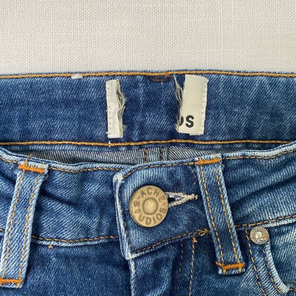 Acne Studio Skinny Ankle Denim Jeans 24/32 - Picture 4 of 9